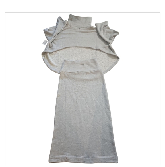 NWT Free People Beach Cozy Knit Skirt Set Sz S - Picture 11 of 13